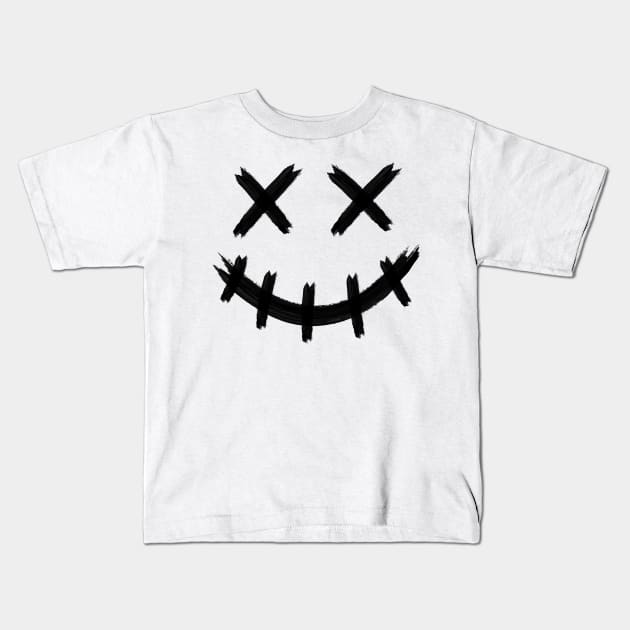 Dead Smile Kids T-Shirt by mateuskria